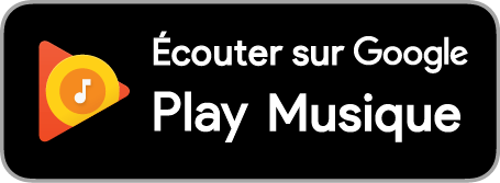 Badge Écouter sur Play Music