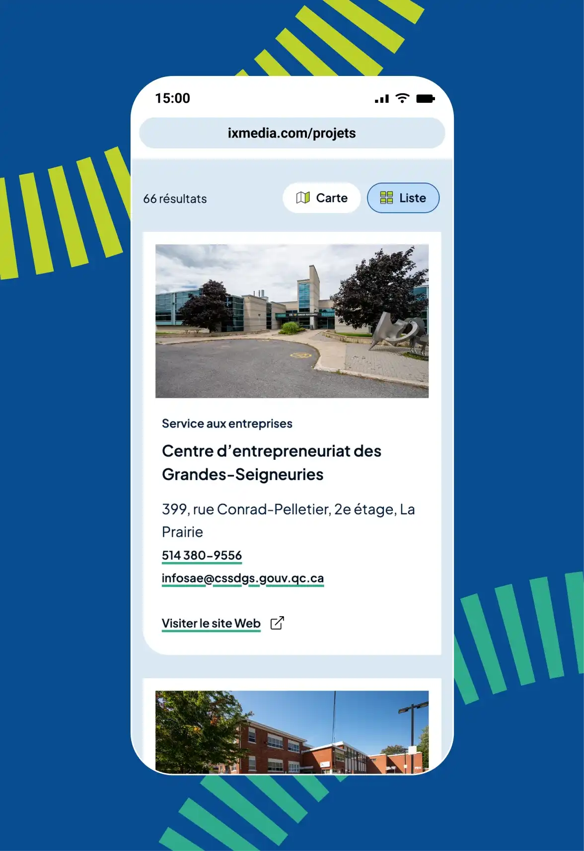 Aperçu de la liste des écoles du Centre de services scolaire des Grandes-Seigneuries